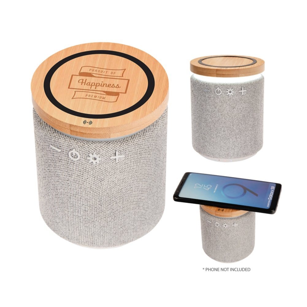 Add Your Logo: Ultra Sound Speaker & Wireless Charger