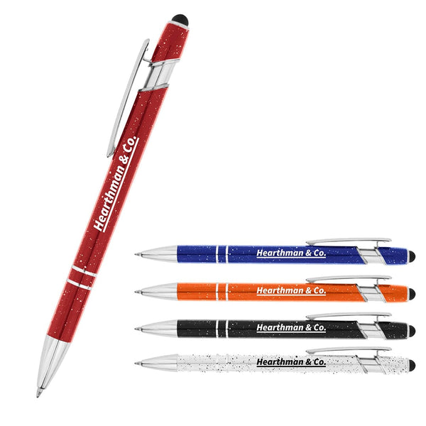 Add Your Logo: Speckled Stylus Pen