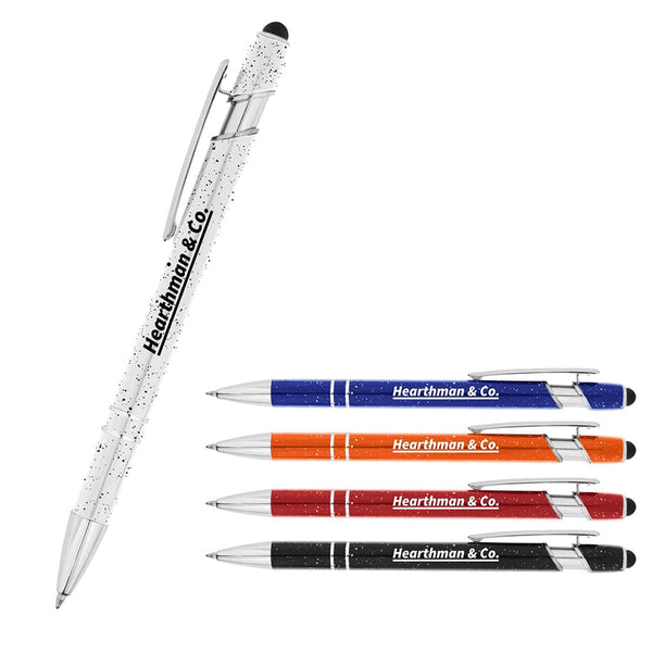 Add Your Logo: Speckled Stylus Pen