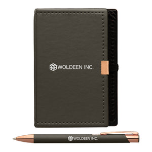 Add Your Logo: Pocket Notepad & Pen Gift Set