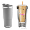 Add Your Logo: 2-in-1 To-Go Tumbler