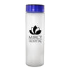 Add Your Logo: 22 oz Frosty Glass Bottle