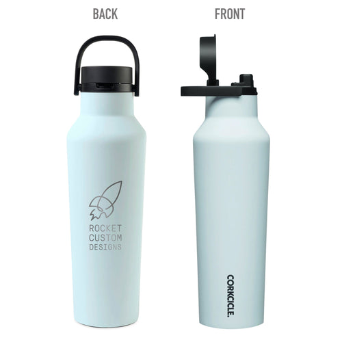 Custom 20 oz Stainless Steel Water Bottle, Personalized Water Bottle