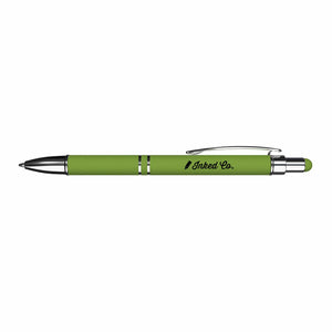 Add Your Logo: Ava Rubberized Ballpoint Stylus Pen