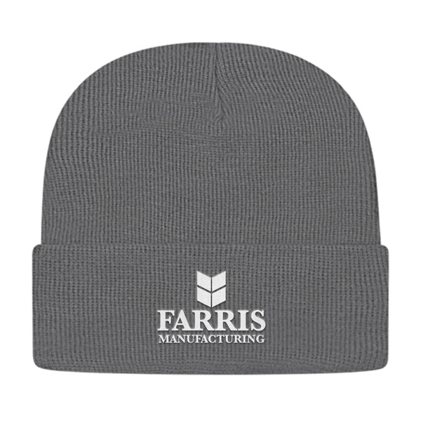 Add Your Logo: Sustainable Cuffed Knit Cap