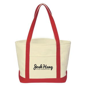 Add Your Logo: Trader's Cotton Canvas Tote Bag