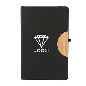 Add Your Logo: Recycled Bamboo JournalBook