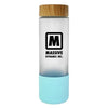Add Your Logo: 22 oz Frosted Glass Grip Bottle