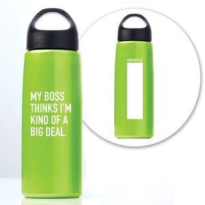 Custom: Luminous Value Water Bottle - My Boss