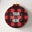 Custom: Holiday Wood Ornament - Buffalo Plaid