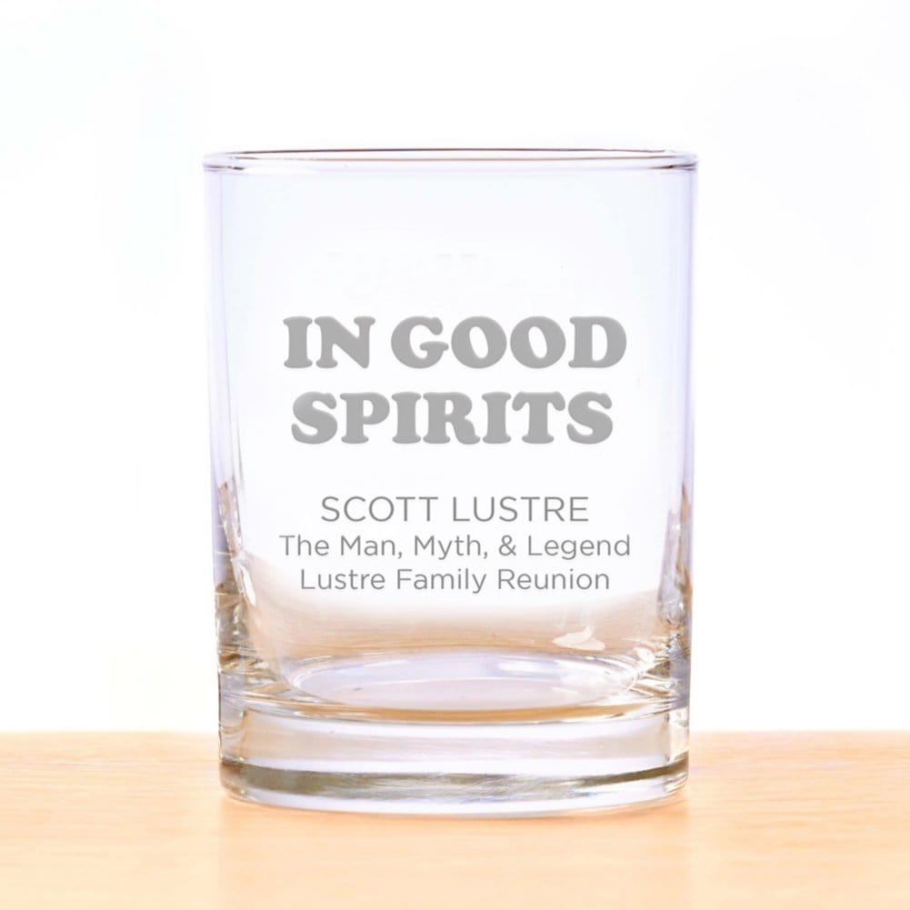 Custom: Old Fashioned Glass - Engraved