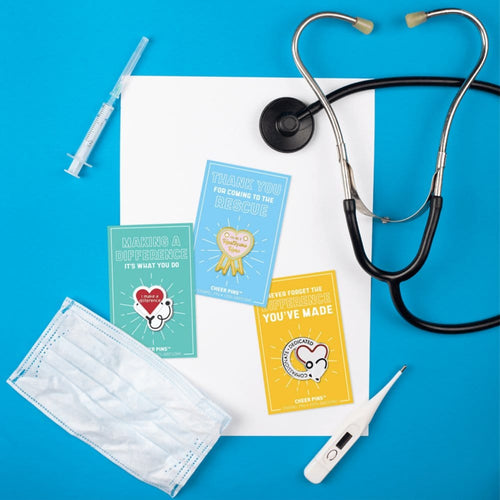 Cheer Pin Bundle - Heart of Healthcare – Baudville