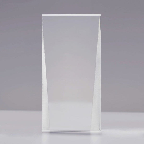 Acrylic Wedge Engraved Trophy - Large