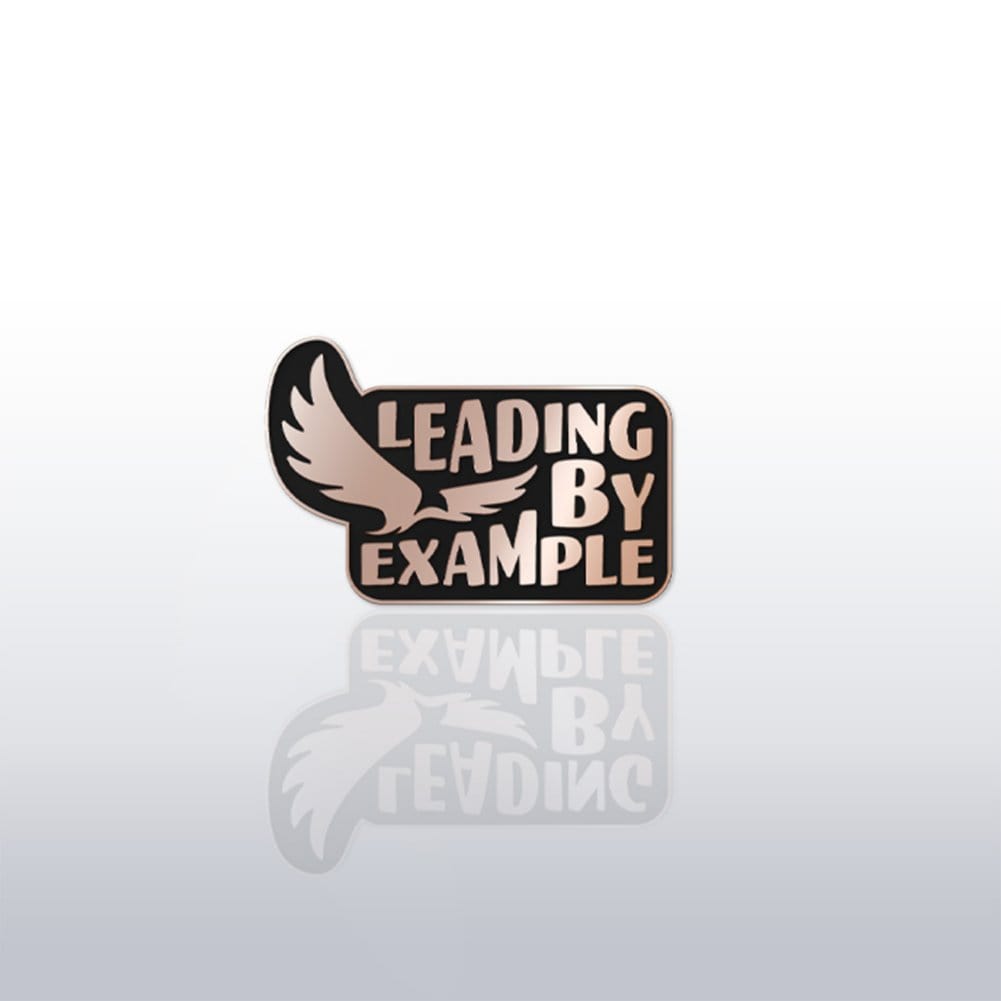 Leading by Example Eagle Lapel Pin – Baudville