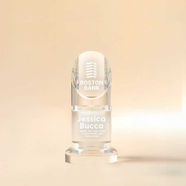 Designed for Growth Perpetual Trophy: Crystal Collection