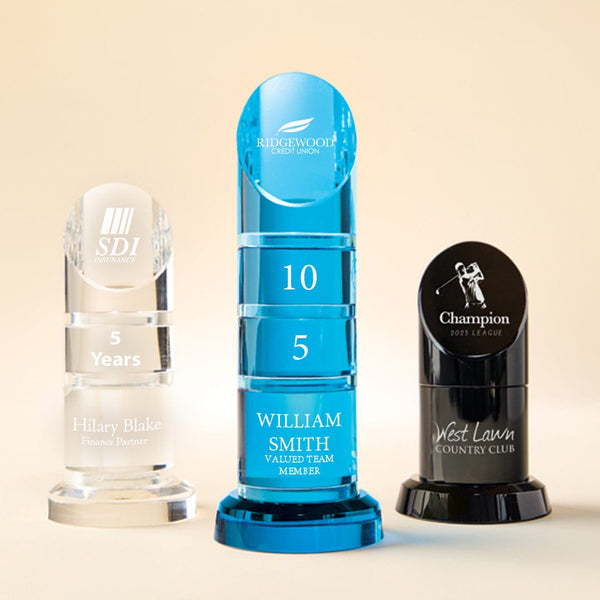 Designed for Growth Perpetual Trophy: Crystal Collection