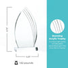 Contemporary Acrylic Trophy Collection - Peak