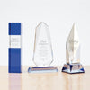 Crystal and Blue Trophy - Diamond