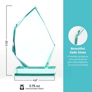 Premium Jade Trophy - Small Peak