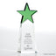Crystal Star Pinnacle Trophy - Emerald
