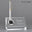 Contemporary Crystal Desktop Clock with Pen Holder