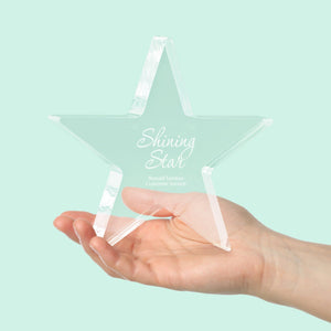 Star Acrylic Trophy - Star