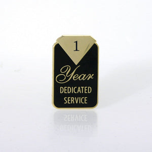 Anniversary Lapel Pin - Dedicated Service 2YR, 10YR, & 20YR