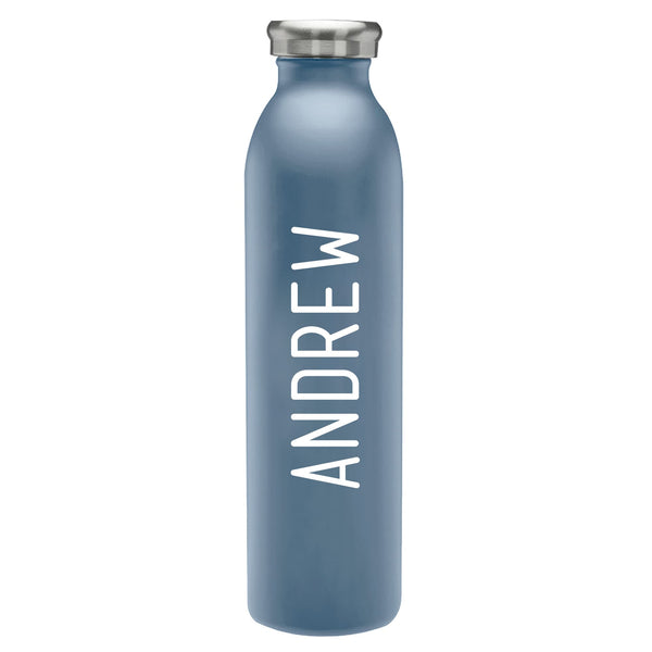 Custom: Posh Stainless Steel Water Bottle - Blue
