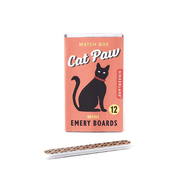 Cat Paw Mini Emery Boards, customizable branded office supplies > general office supplies > paper products > notebooks & note