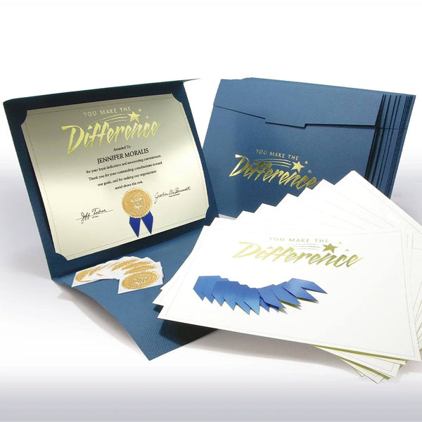 Certificate Paper Bundle - You Make the Difference - 50pk