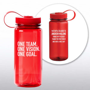 Custom: Value Wide Mouth Wellness Bottle - Team, Vision, Goal