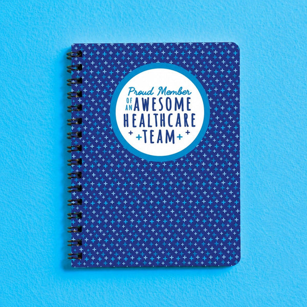 Nurse Moptopper Pen & Mini Journal - Blue - JOURNAL ONLY