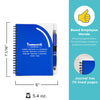 Color Pop Value Journal & Pen - Teamwork Blue, customizable branded office supplies > general office supplies > paper product