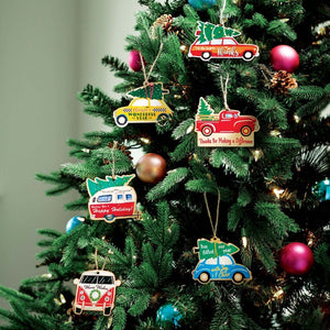 Classic Wooden Ornament - Holiday Camper