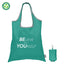 Reuse and Recycled Foldaway Tote Bag - BElieve in YOUrself
