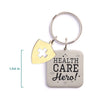 Charming Copper Keychain - Healthcare Hero