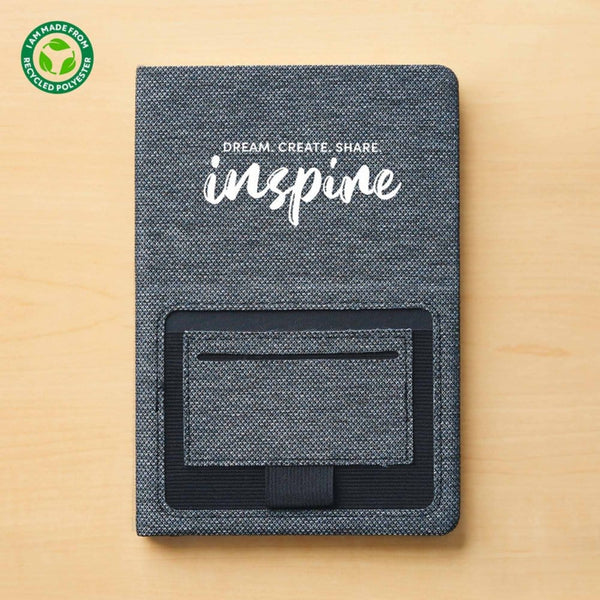 Sustainably Smart Recycled Notebook - Dream, Inspire