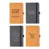 Recycled Leather-Bound Notebook - Future