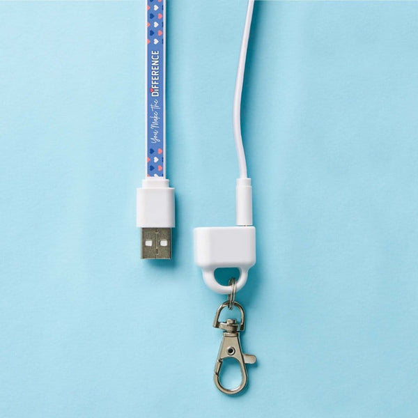 Powerstick Charging Cable Lanyard - You Make the Difference