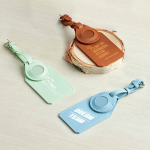 Apple AirTag Luggage Tag Holder -It's the Journey