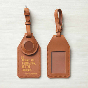 Apple AirTag Luggage Tag Holder -It's the Journey