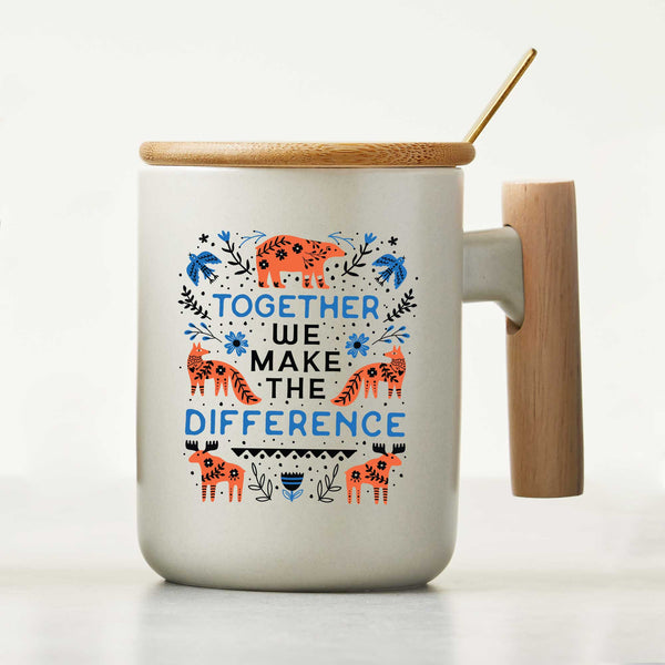 Festive Nordic Mug Gift Set - Making a Difference
