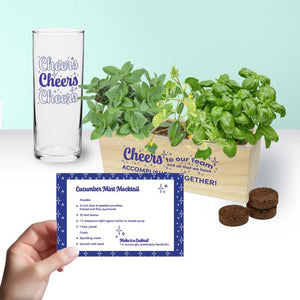 Cheers to Growth Planter Kit Mocktail Set