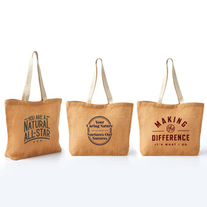 Simply Sustainable Jute Tote Bag - Success