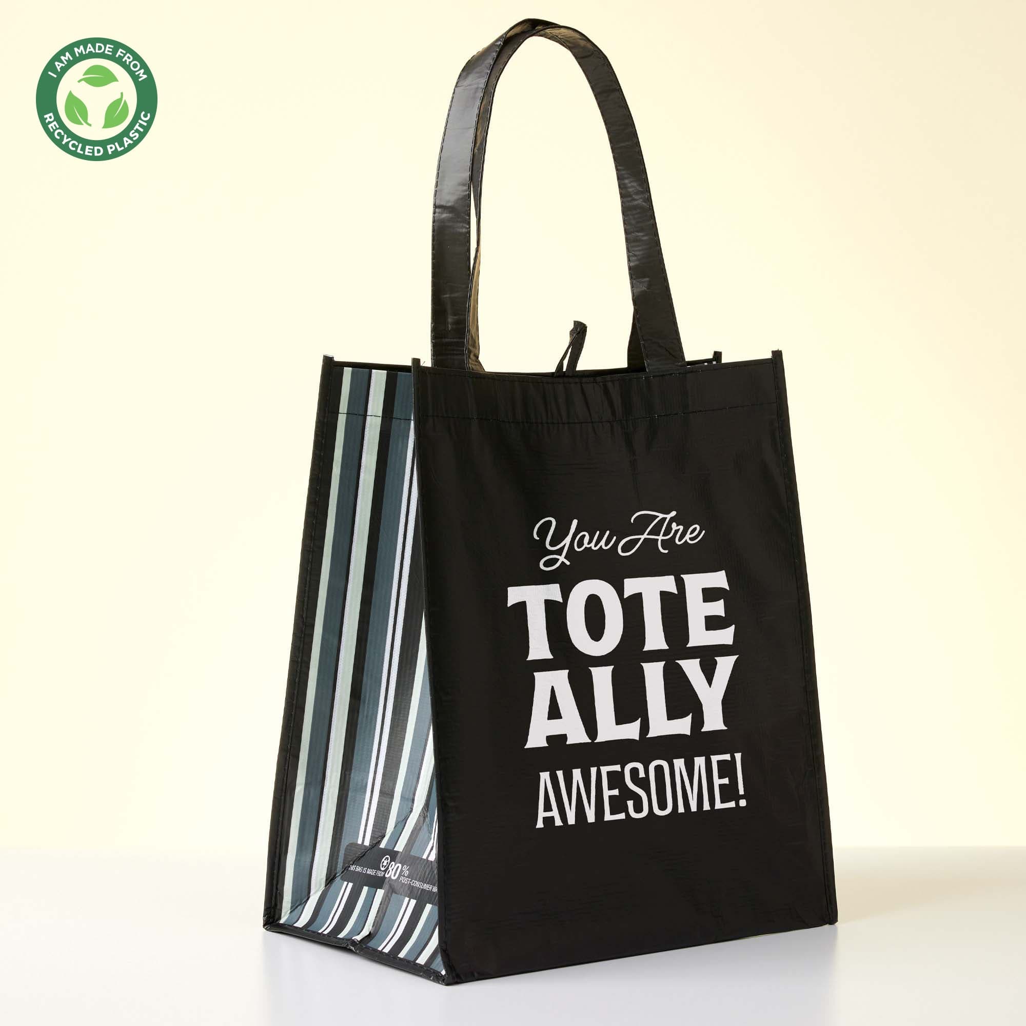 Striped Success Eco-Friendly Tote Bag - Awesome