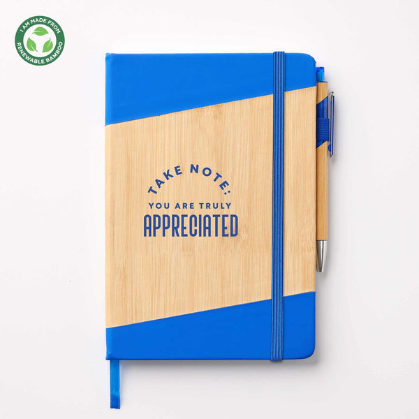 Take Note! Bamboo Journal & Pen Set