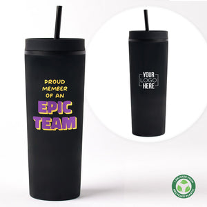Custom: Sustainable Soft Touch Travel Tumbler - Epic Team