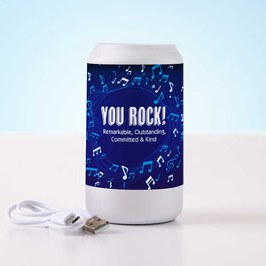 Fresh Beats Soda Can Bluetooth Speaker - You Rock