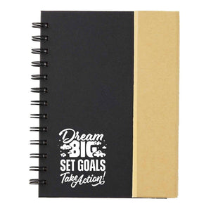 Custom: All-in-One Eco Journal w/ Sticky Notes & Pen - Dream Big