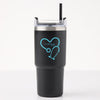 The Drake Stainless Steel Travel Mug - Stethoscope